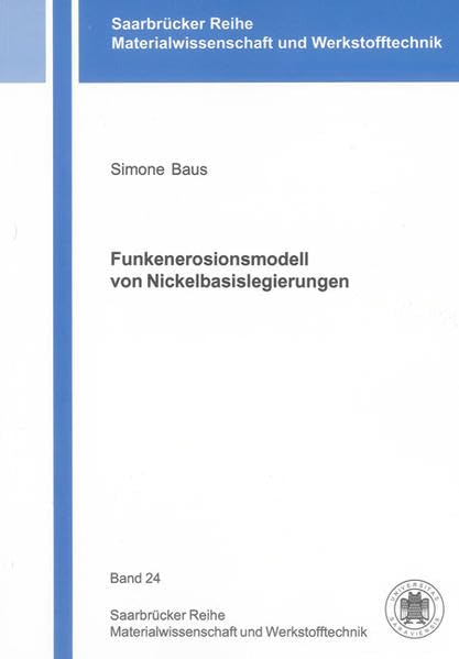 Funkenerosionsmodell von Nickelbasislegierungen