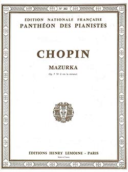 Chopin: Mazurka, Op. 7, No. 2 en La min.