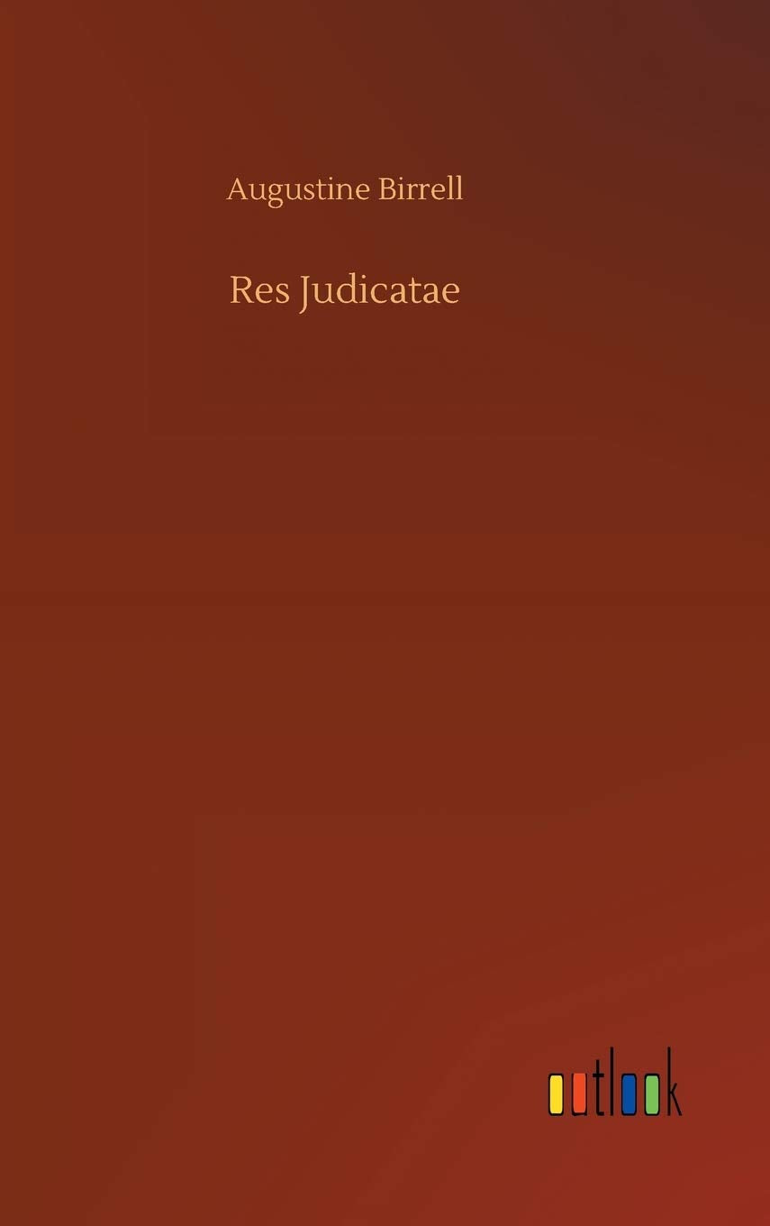 Res Judicatae
