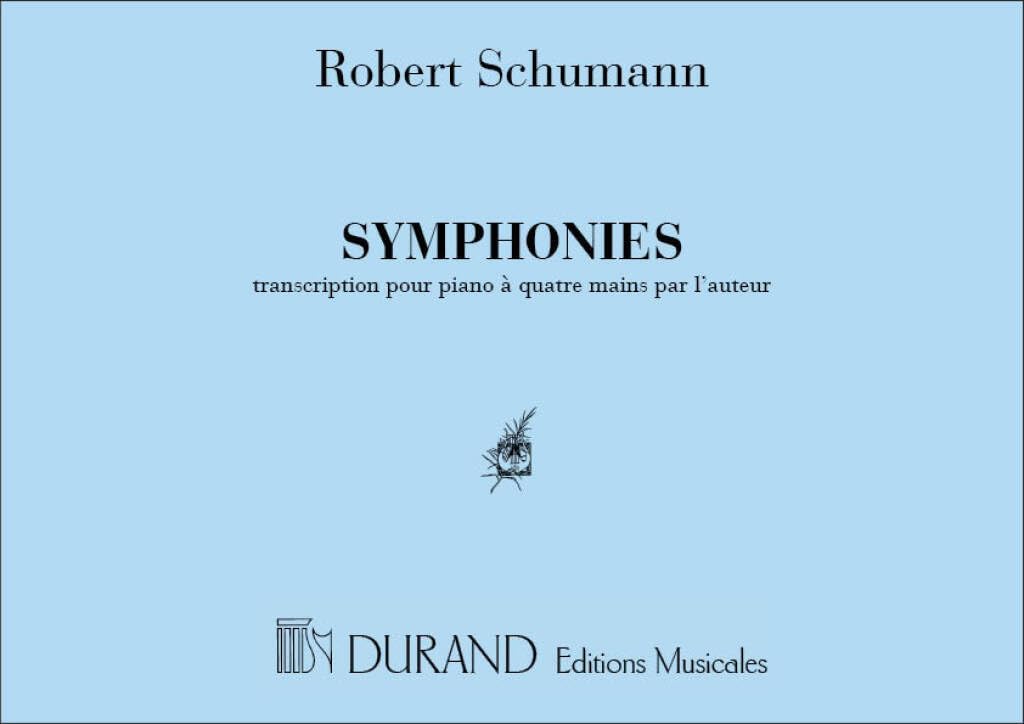 Partitions classique DURAND SCHUMANN R. - SYMPHONIES - PIANO 4 MAINS Piano