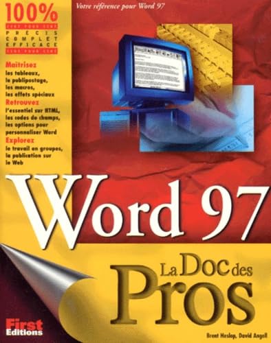 Word 97, la Doc des Pros