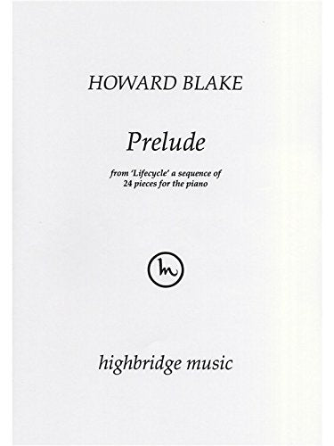 Howard Blake: Prelude. Partitions pour Piano