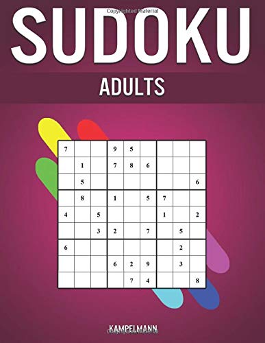 Sudoku Adults: 600 Easy to Hard Sudokus for Adults with Solutions - A4