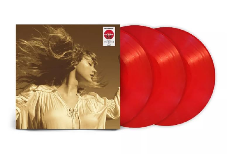 Taylor Swift Fearless (Taylors Version) Red Vinyl 3XLP