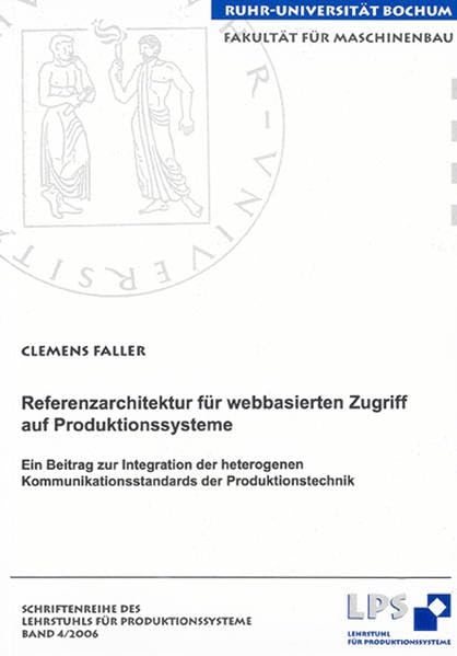Referenzarchitektur für webbasierten Zugriff auf Produktionssysteme