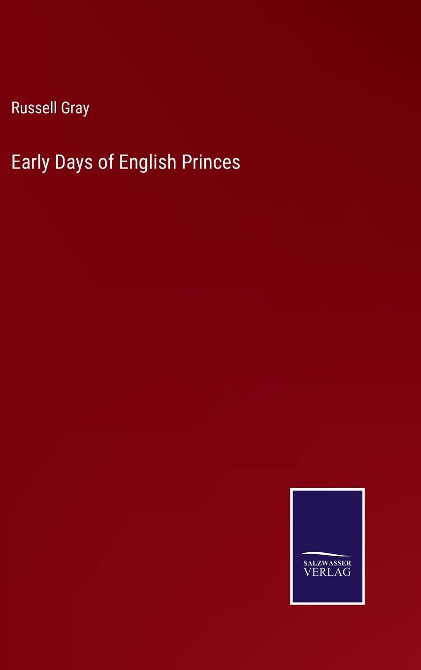 Early Days of English Princes