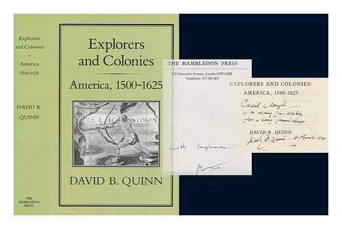 Explorers and Colonies: America, 1500-1625
