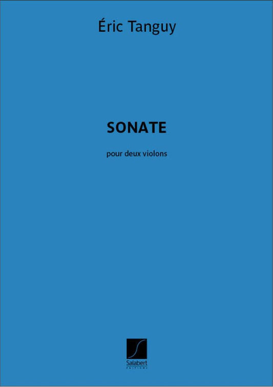 Sonate pour Deux Violons Violons