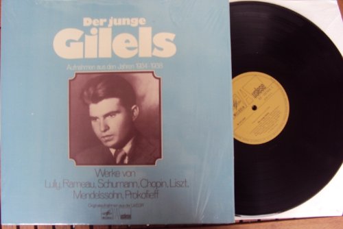 Der junge Gilels. Aufnahmen aus den Jahren 1934-1938. Emil Gilels Mono