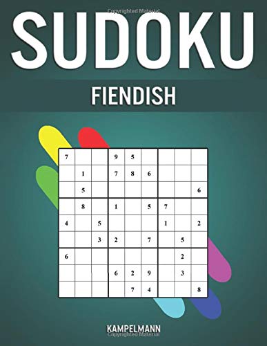 Sudoku Fiendish: 350 Very Hard Sudokus with Solutions - A4