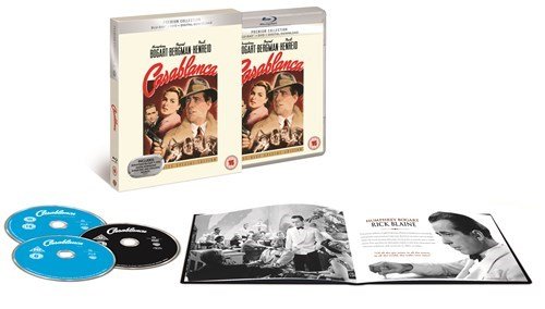 Casablanca UK Premium Collection Blu-Ray + DVD + Digital HD + Ltd Ed Art Cards