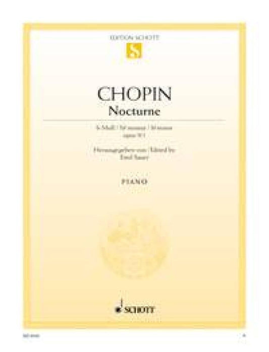 Nocturne Si bémol mineur: op. 9/1. piano.