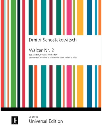 Schostakowitsch: Waltz No. 2 for violin and cello (viola)