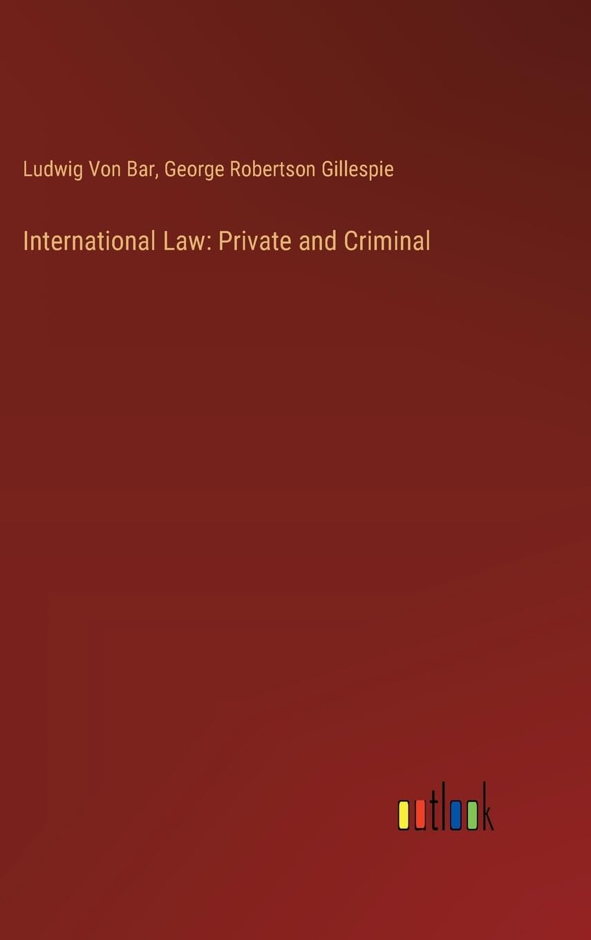 International Law: Private and Criminal