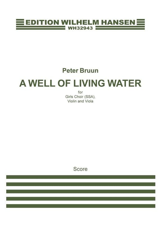 A Well Of Living Water (Score)