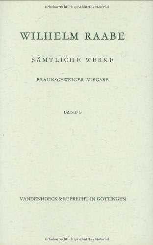 Die Leute aus dem Walde (RAABE,SAMTLICHE WERKE) (Veroffentlichungen Des Max-planck-instituts Fur Geschichte) (German Edi