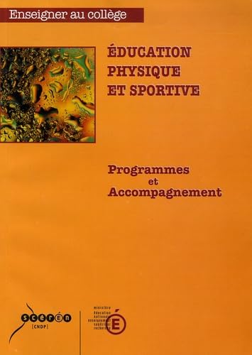 Education physique et sportive : Programmes et Acccompagnement
