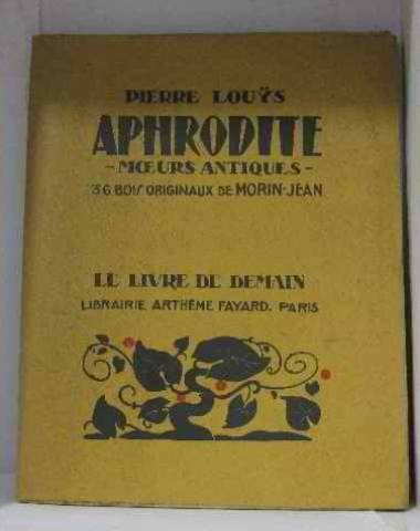 Aphrodite moeurs antiques