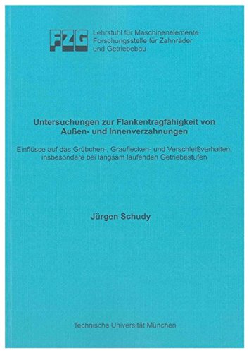 Untersuchungen zur Flankentragfähigkeit von Außen- und Innenverzahnungen