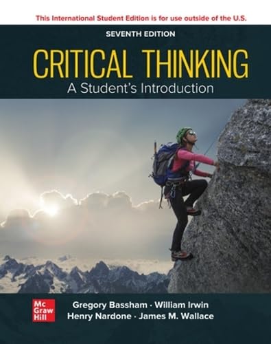 ISE Critical Thinking: A Students Introduction