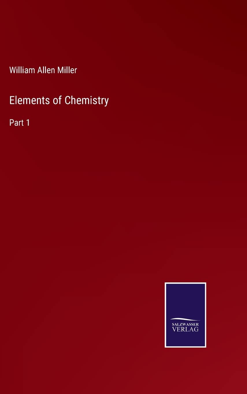 Elements of Chemistry: Part 1