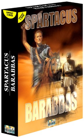 Coffret Péplum 2 DVD : Spartacus / Barabbas