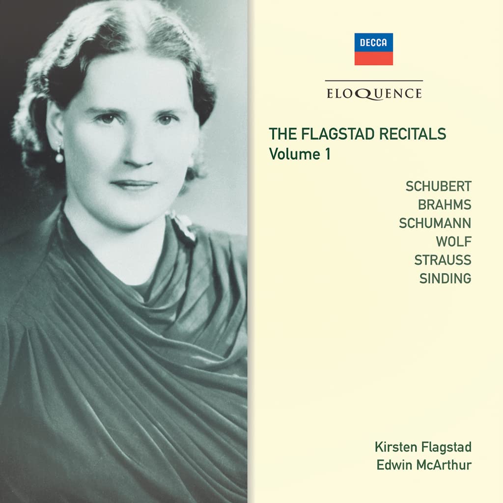 Flagstad Recitals, Vol. 1