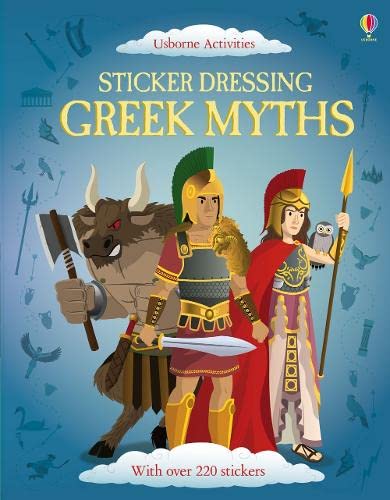 Sticker Dressing Greek Myths (Usborne Sticker Dressing)