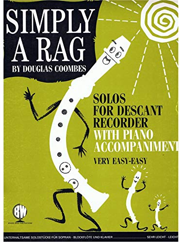 Simply a Rag, Descant Recorder & Piano, Douglas Coombes