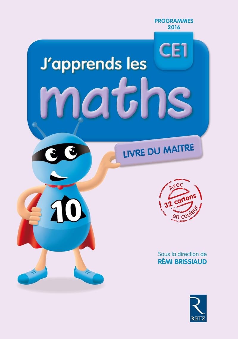 J'apprends les maths CE1 Livre du maître
