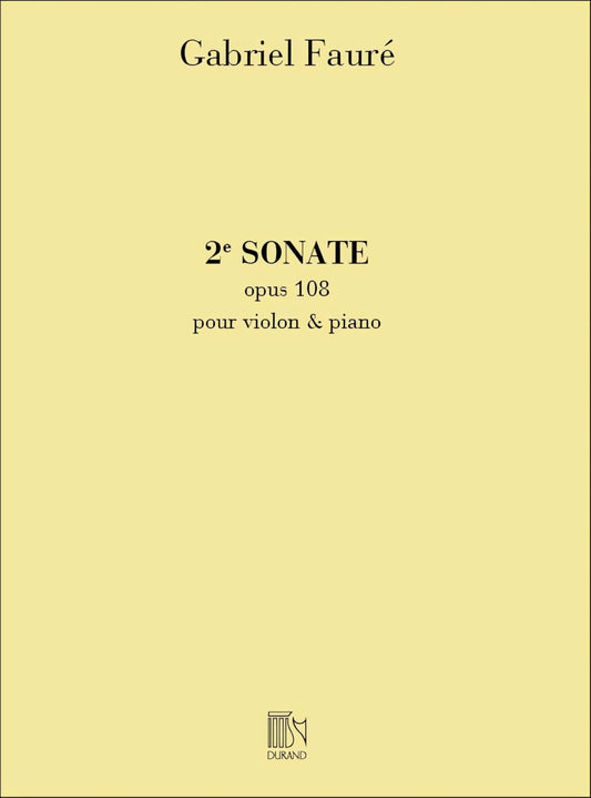 Sonate N 2 Op 108