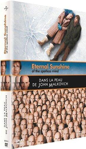 Coffret Charlie Kaufman 2 DVD : Eternal Sunshine Of The Spotless Mind / Dans la peau de John Malkovich
