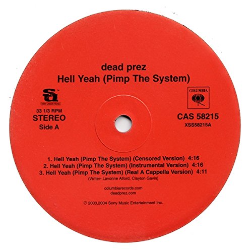 Hell Yeah (12 Inch Record DJ Single)