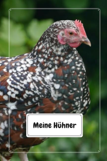 Meine Hühner: Notizbuch für Hühnerhalter inkl. Bestandsregister und Eierkalender | A5 kompakt | 108 Seiten (2) (German E