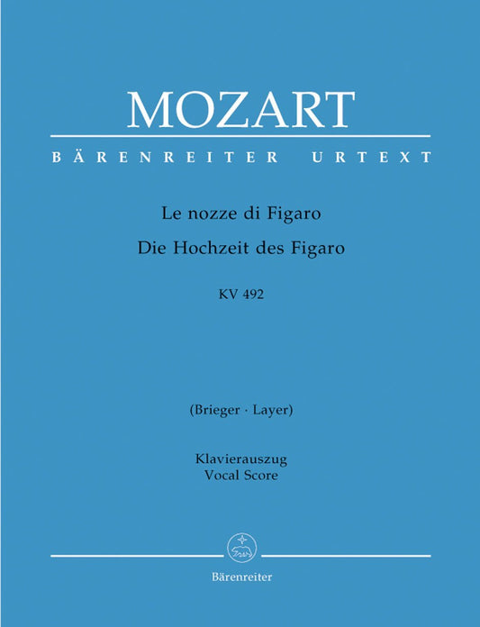 Mozart: Le nozze di Figaro, K. 492 - The Marriage of Figaro (Vocal Score – New Engraving)
