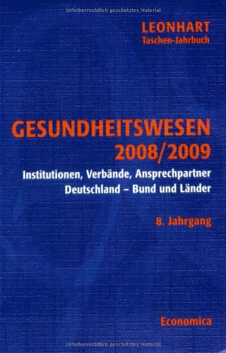 Leonhart Taschen-Jahrbuch Gesundheitswesen 2008/20