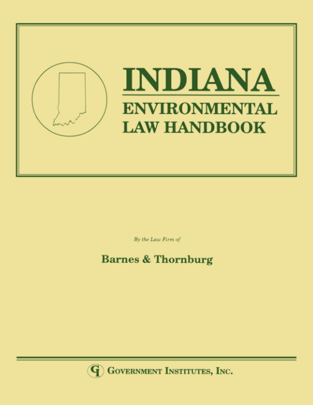 Indiana Environmental Law Handbook