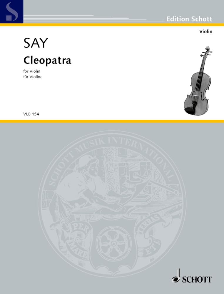 Cleopatra: pour violon solo. op. 34. violin.