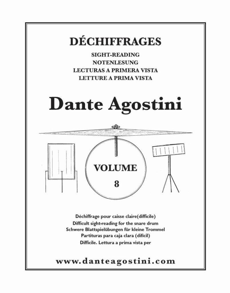 DANTE AGOSTINI : PREPARATION AU DECHIFFRAGE - VOLUME 8