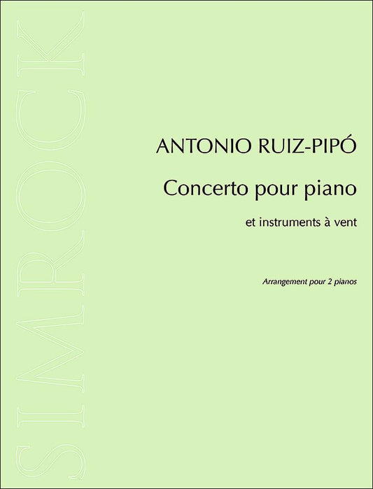 CONCERTO POUR PIANO ET INSTRUMENTS A VENT PIANO