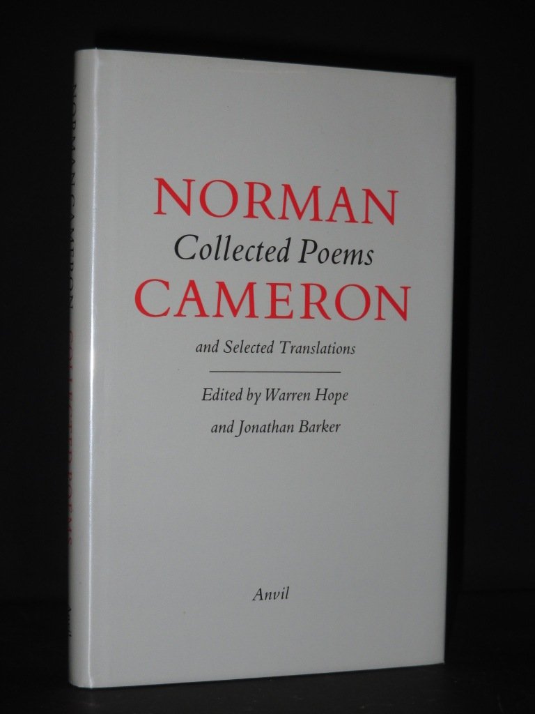 Norman Cameron: Collected Poems and Selected Translations