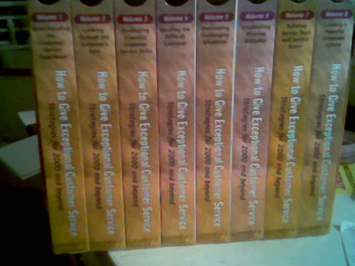 How to Give Exceptional Customer Service-(8 Volume Set)