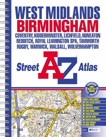 A-Z West Midlands, Birmingham (AZ Street Atlas)