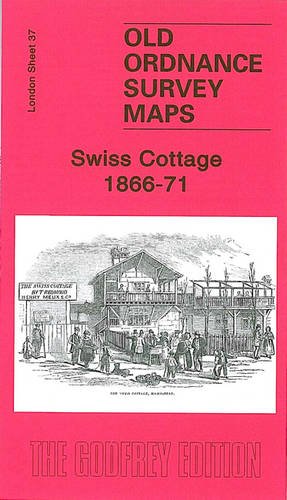 Swiss Cottage 1866-71: London Sheet 37.1 (Old Ordnance Survey Maps of London)