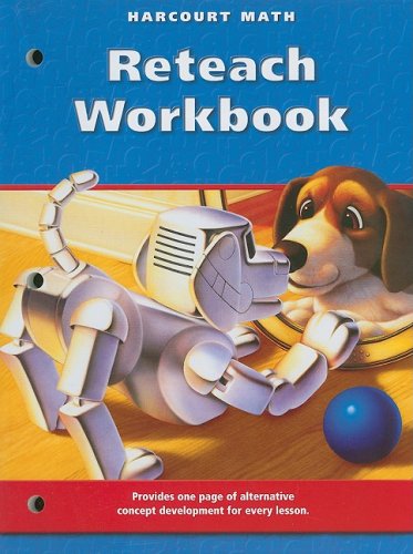 Harcourt School Publishers Math: Reteach Workbook Gr3