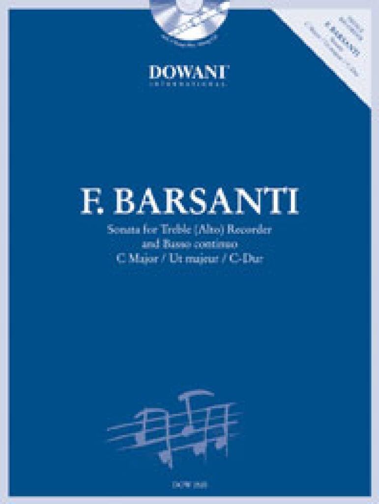 Sonata in C-Dur Flûte a Bec +CD