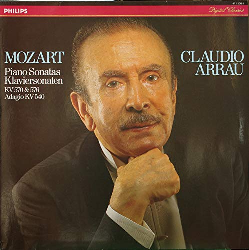 Wolfgang Amadeus Mozart - Claudio Arrau - Piano Sonatas - Philips Digital Classics - 411 136-1
