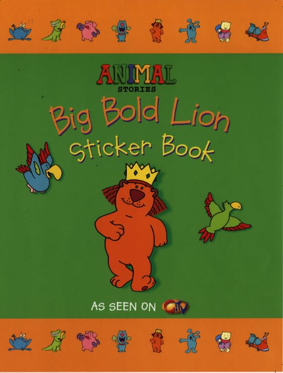 Big Bold Lion Sticker Book (Animal Stories)