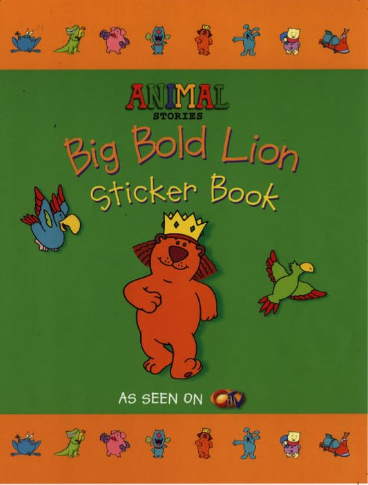 Big Bold Lion Sticker Book (Animal Stories)
