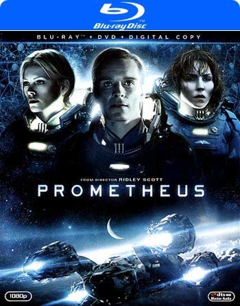 Prometheus Blu-Ray & DVD (Swedish Import)